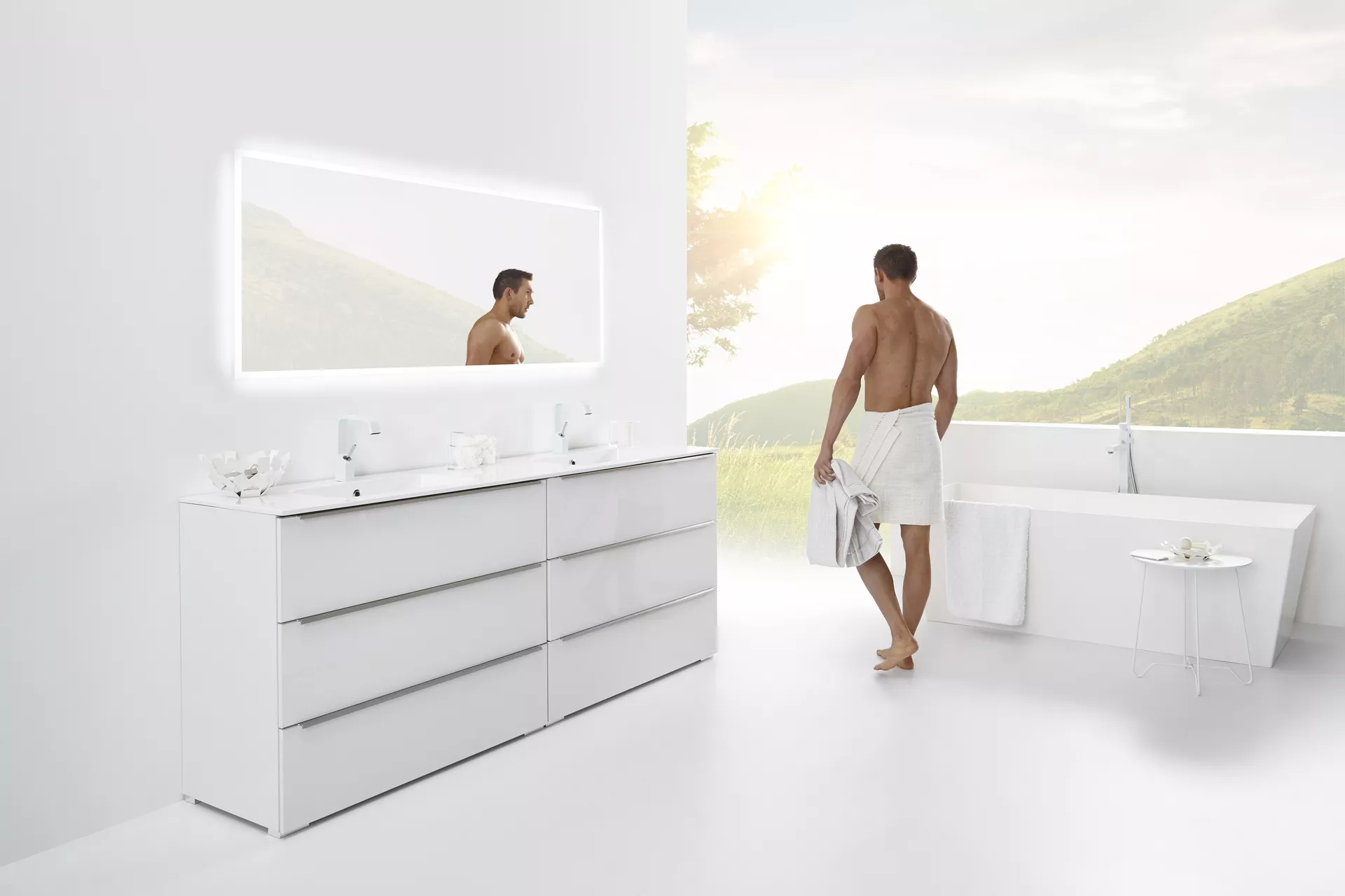 No Limit badmeubelen. Ruim bemeten design.
